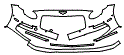 Bumper Kit pattern for the 2027 Bentley Flying Spur