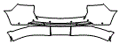 Rear Bumper Kit pattern for the 2026 Jeep Grand Cherokee L