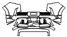 Rear Bumper Kit pattern for the 2026 Porsche Cayenne Electric