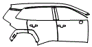 Door and Rear Fender Kit pattern for the 2026 Toyota RAV4 Plug-in Hybrid