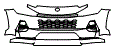 Bumper Kit pattern for the 2026 Toyota RAV4