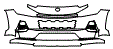 Bumper Kit pattern for the 2026 Toyota RAV4