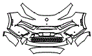 Bumper Kit pattern for the 2026 Lotus Eletre