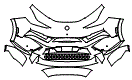 Bumper Kit pattern for the 2026 Lotus Eletre