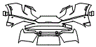 Rear Bumper Kit pattern for the 2026 Lotus Eletre