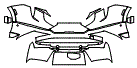 Rear Bumper Kit pattern for the 2026 Lotus Eletre