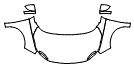 Full Hood, Fender and Mirror Kit pattern for the 2024 Fiat 500e