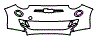 Bumper Kit pattern for the 2025 Fiat 500e