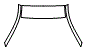 Roof and A-Pillar Kit pattern for the 2019 Fiat 500 Abarth