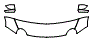 Hood, Fender and Mirror Kit pattern for the 2019 Fiat 500 Abarth