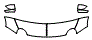 Hood, Fender and Mirror Kit pattern for the 2012 Fiat 500