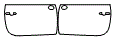Door Kit pattern for the 2019 Fiat 500 Abarth