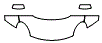 Hood, Fender and Mirror Kit pattern for the 2014 Fiat 500L