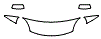 Hood, Fender and Mirror Kit pattern for the 2014 Fiat 500L