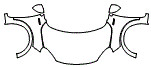 Full Hood, Fender and Mirror Kit pattern for the 2023 Fiat 500x