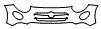 Bumper Kit pattern for the 2017 Fiat 500x