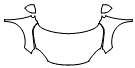 Full Hood, Fender and Mirror Kit pattern for the 2017 Fiat 500x