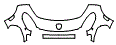 Bumper Kit pattern for the 2020 Fiat 124 Spider