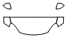 Hood, Fender and Mirror Kit pattern for the 2023 Fiat 500x