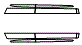Rocker Panel Kit pattern for the 2023 Fiat 500x