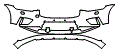 Bumper Kit pattern for the 2022 Polestar Polestar 1