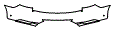 Rear Bumper Kit pattern for the 2025 Polestar Polestar 2