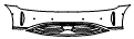 Bumper Kit pattern for the 2026 Lucid Air