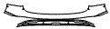 Rear Bumper Kit pattern for the 2026 Lucid Air