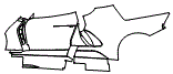 Door and Rear Fender Kit pattern for the 2025 Hennessey Venom F5