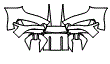 Rear Bumper Kit pattern for the 2025 Hennessey Venom F5
