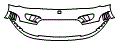 Bumper Kit pattern for the 2008 Saleen S7