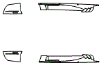 Rocker Panel Kit pattern for the 2008 Saleen S7