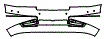 Bumper Kit pattern for the 2017 Rolls Royce Phantom