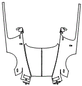 Full Hood, Fender and Mirror Kit pattern for the 2017 Rolls Royce Phantom