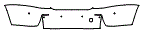 Rear Bumper Kit pattern for the 2026 Rolls Royce Ghost