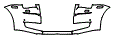 Bumper Kit pattern for the 2016 Rolls Royce Ghost