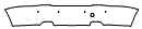Rear Bumper Kit pattern for the 2019 Rolls Royce Dawn Black Badge