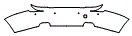Rear Bumper Kit pattern for the 2022 Rolls Royce Wraith