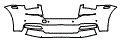 Bumper Kit pattern for the 2022 Rolls Royce Wraith Black Badge