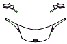Hood, Fender and Mirror Kit pattern for the 2014 McLaren MP4-12C