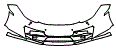 Bumper Kit pattern for the 2014 McLaren MP4-12C