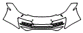 Bumper Kit pattern for the 2014 McLaren MP4-12C