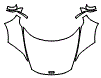 Full Hood, Fender and Mirror Kit pattern for the 2014 McLaren MP4-12C