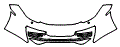Bumper Kit pattern for the 2014 McLaren MP4-12C