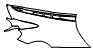 Rear Fender Kit pattern for the 2023 McLaren 720S