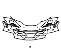 Bumper Kit pattern for the 2023 McLaren 720S