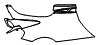 Rear Fender Kit pattern for the 2023 McLaren 720S