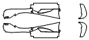 Rocker Panel Kit pattern for the 2024 McLaren 765LT