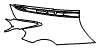 Rear Fender Kit pattern for the 2027 McLaren 750S