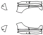 Rocker Panel Kit pattern for the 2015 McLaren P1